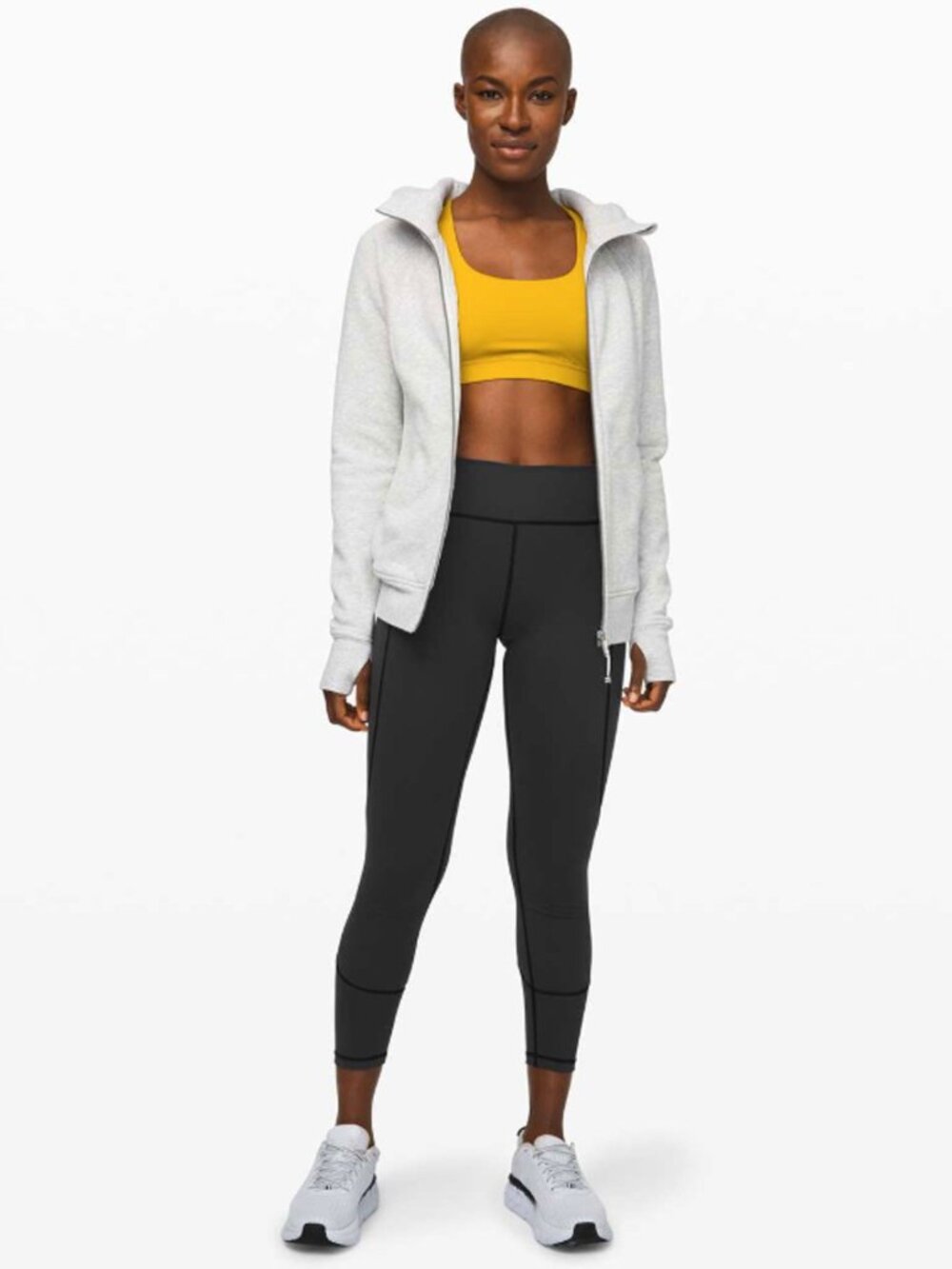 Lululemon In Movement Tight 25" *Everlux in Black size 4